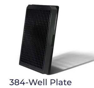 The innovative 384-well plate used for human, food, agricultural and enviornmental testing.