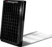 The PathogenDx 96-well plate for food, agricultural and enviornmental testing.